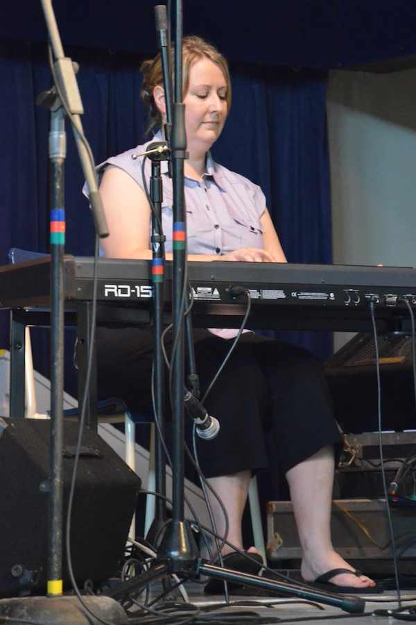 Susan MacLean on keyboards
