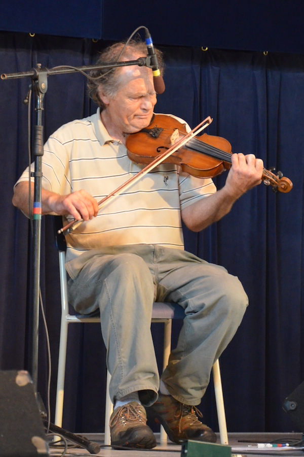 David Papazian on fiddle