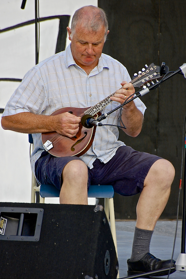 Derek McGrath on mandolin