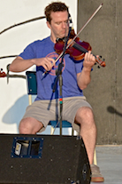 Boyd MacNeil on fiddle