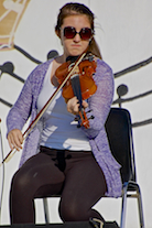Natalie DeCoste on fiddle