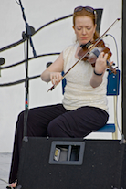 Dawn Beaton on fiddle
