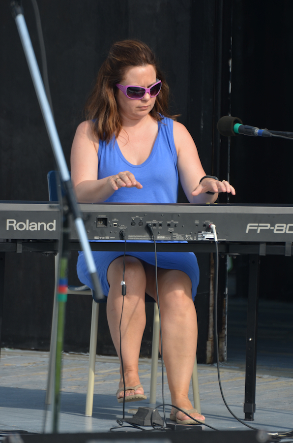 Dawn MacDonald-Gillis on keyboard