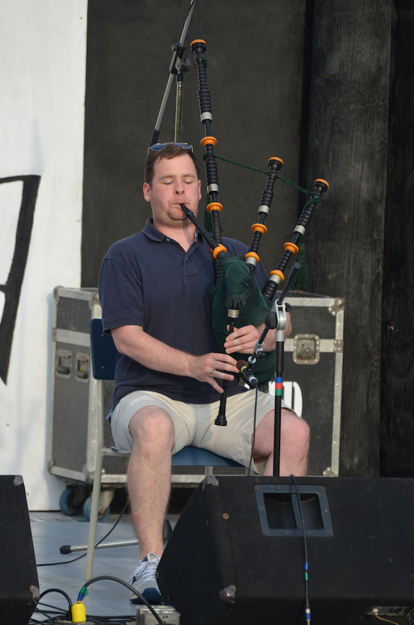Keith MacDonald on Highland bagpipes