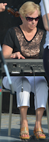 Betty Lou Beaton on keyboard