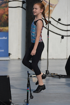 Olivia Burke step-dancing