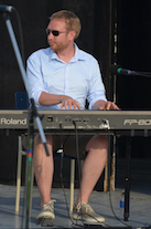 Adam Young on keyboard