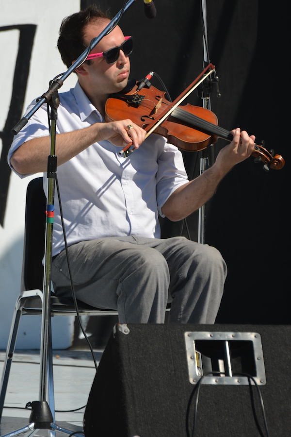 Kolten MacDonell on fiddle
