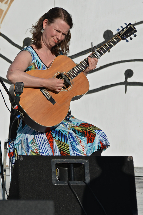 Mary Beth Carty on guitar