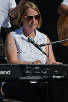 Susan MacLean accompanying on keyboard