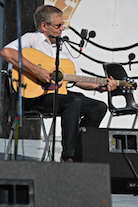 Gaston Aucoin on guitar