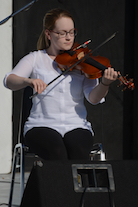 Mckayla MacNeil on fiddle