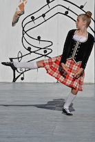 Madeleine LeVert highland dancing