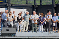 The attending directors of the Cape Breton Fiddlers’ Association