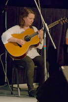 Mary Beth Carty on guitar