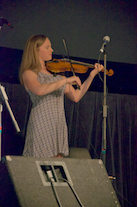 Mary Anna MacNeil on fiddle