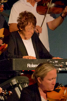 Janet Cameron on keyboard