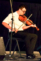 Roddie MacInnis on fiddle