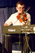 Roddie MacInnis on fiddle