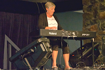 Carol Ann MacDougall on solo keyboard