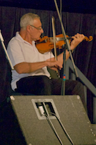 Donny LeBlanc on fiddle