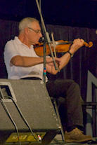 Donny LeBlanc on fiddle