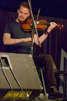 Joe MacMaster on fiddle