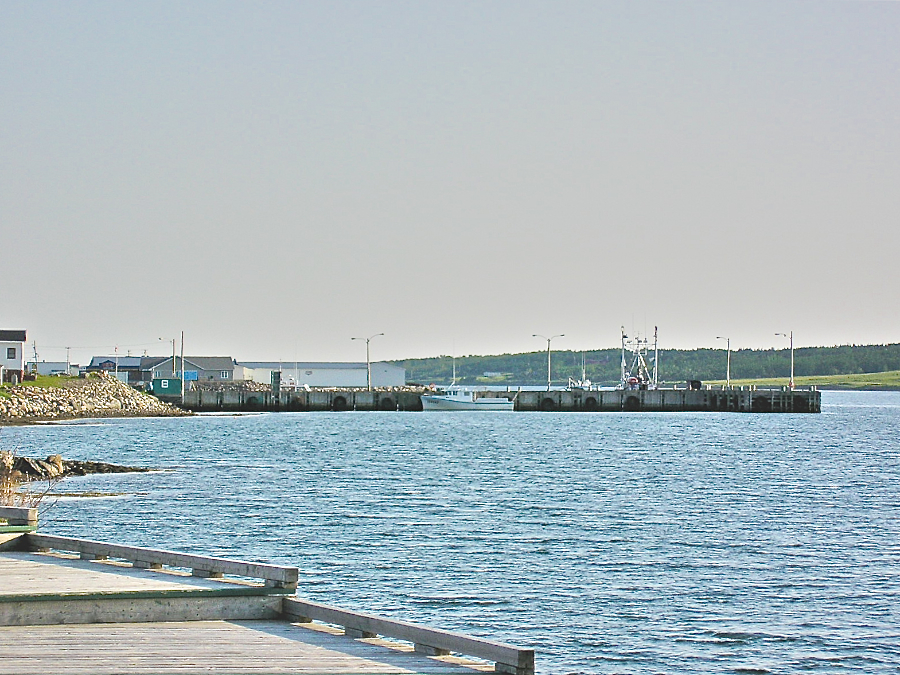 Chéticamp Harbour from the Quai Mathieu