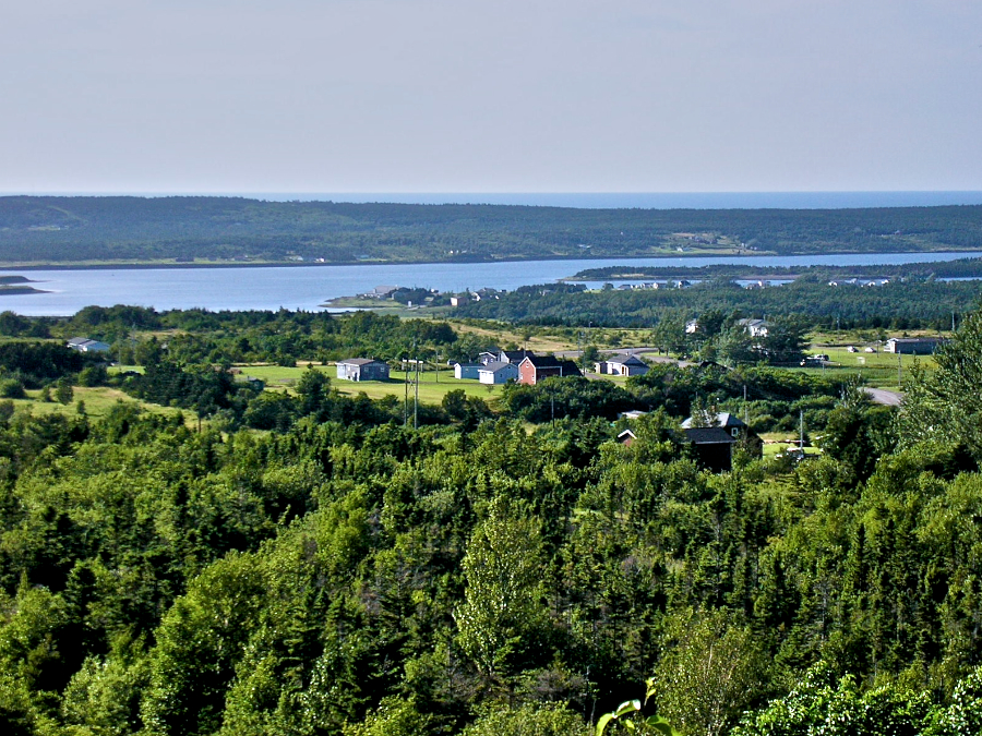 Middle portion of Chéticamp Island