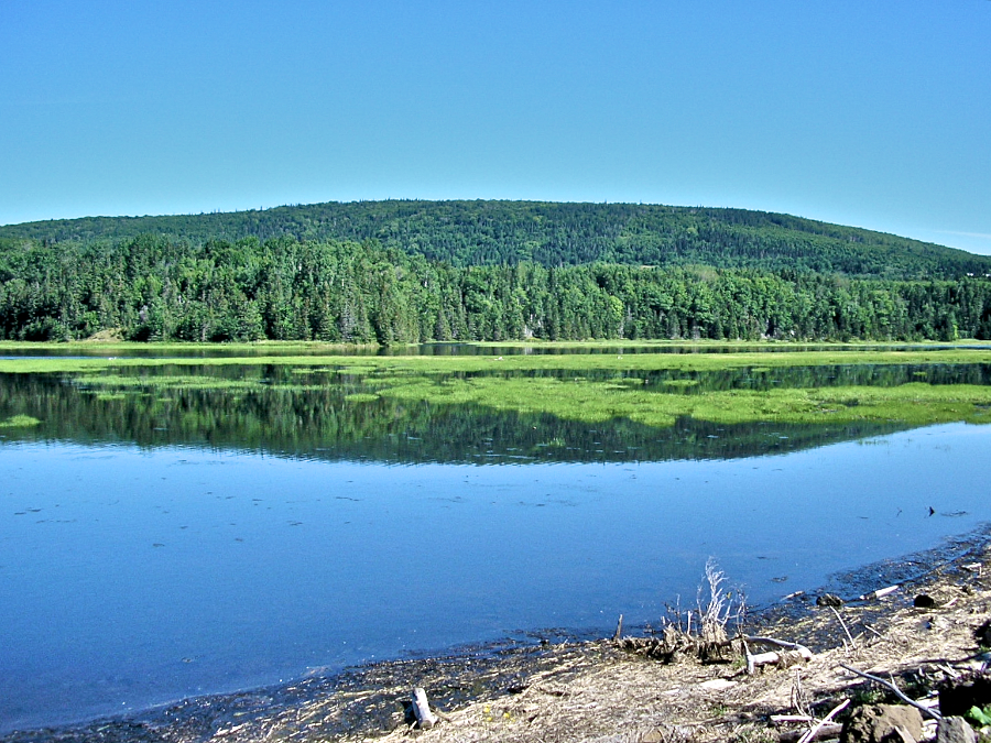 Mabou Mountain Rises above the Mabou River