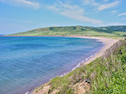 Green Point and the mouth of the Mabou River from West Mabou Beach Provincial Park