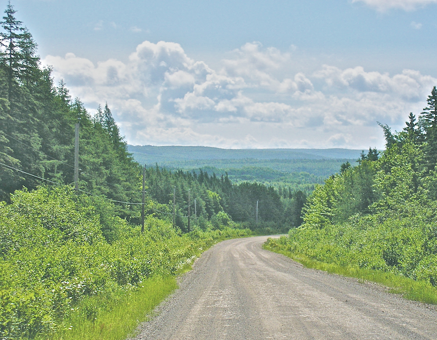 Hills to the southeast of Glencoe Station