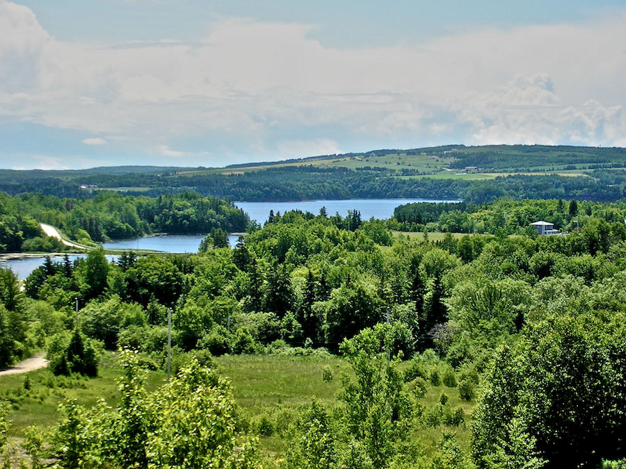 Mouth of the Northeast Mabou River