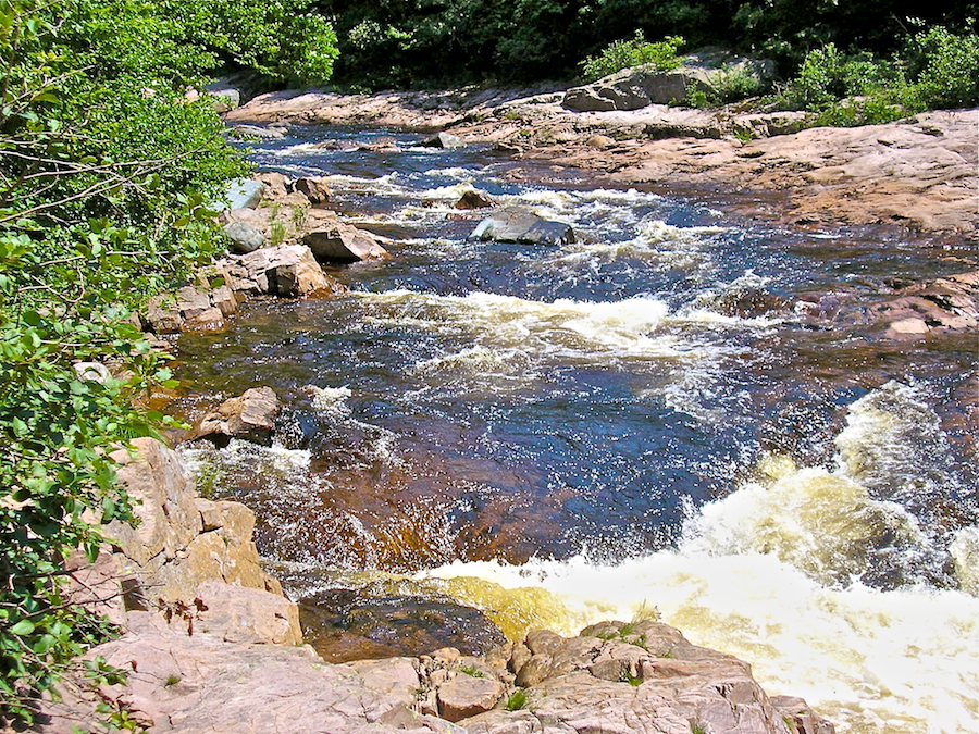 Rapids above the First Pool