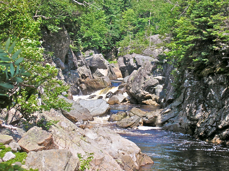 The falls at the Third Pool