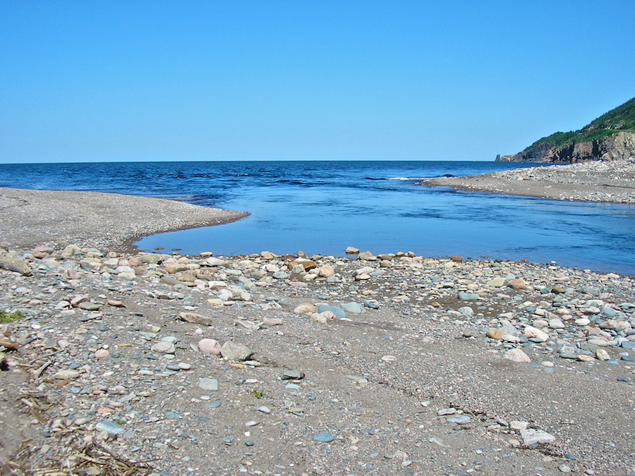 The Mouth of the Chéticamp River