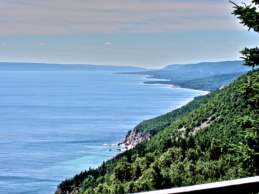 St Anns Bay coast from the third look-off