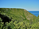 The Cape Smokey Provincial Park site seen from the Cabot Trail