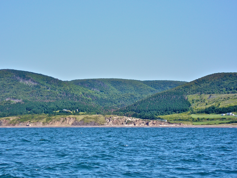 Cape Mabou Highlands from off Finlay Point