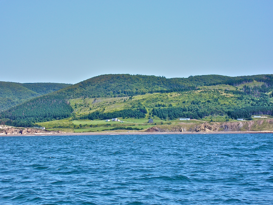 Cape Mabou Highlands from off Finlay Point