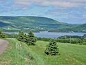 Cape Mabou Highlands in Northeast Mabou from Hunters Road