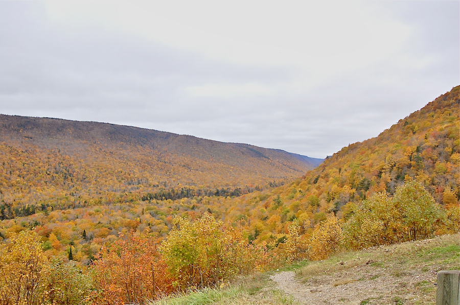 North Aspy River Valley from the Cabot Trail