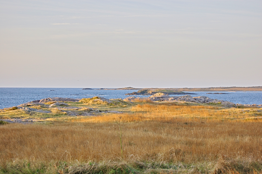 Morning sun on Lighthouse Point