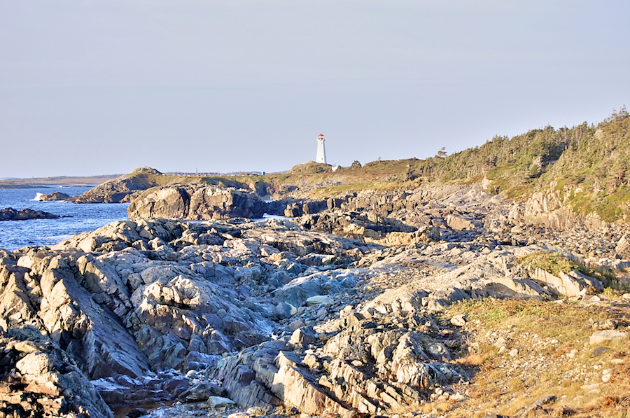 Looking west from the Lighthouse Trail