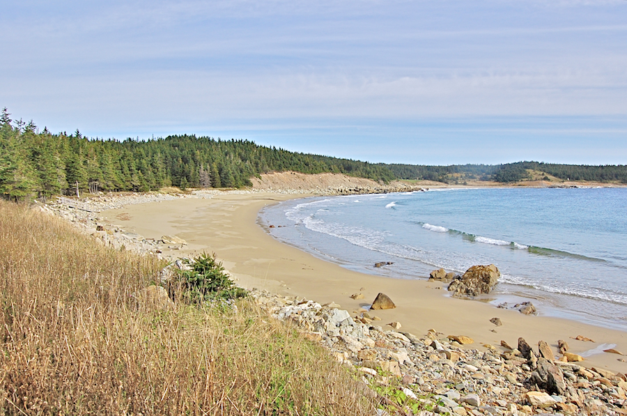 The Kennington Cove coast