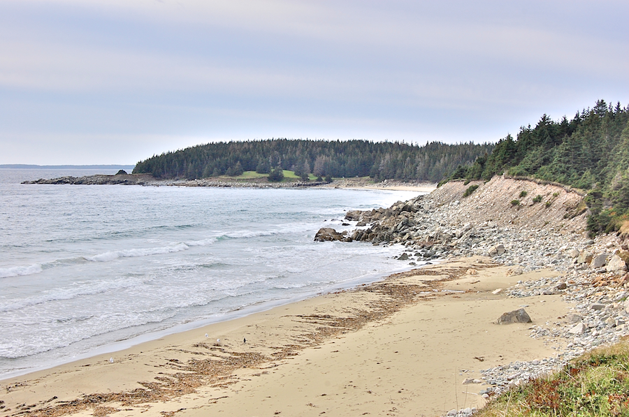 MacLeans Point from Beach Number One (the easternmost beach at Kennington Cove)