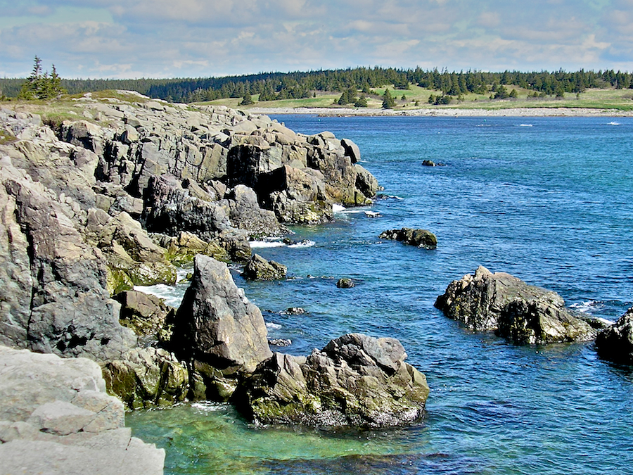 Shore of Big Lorraine Harbour