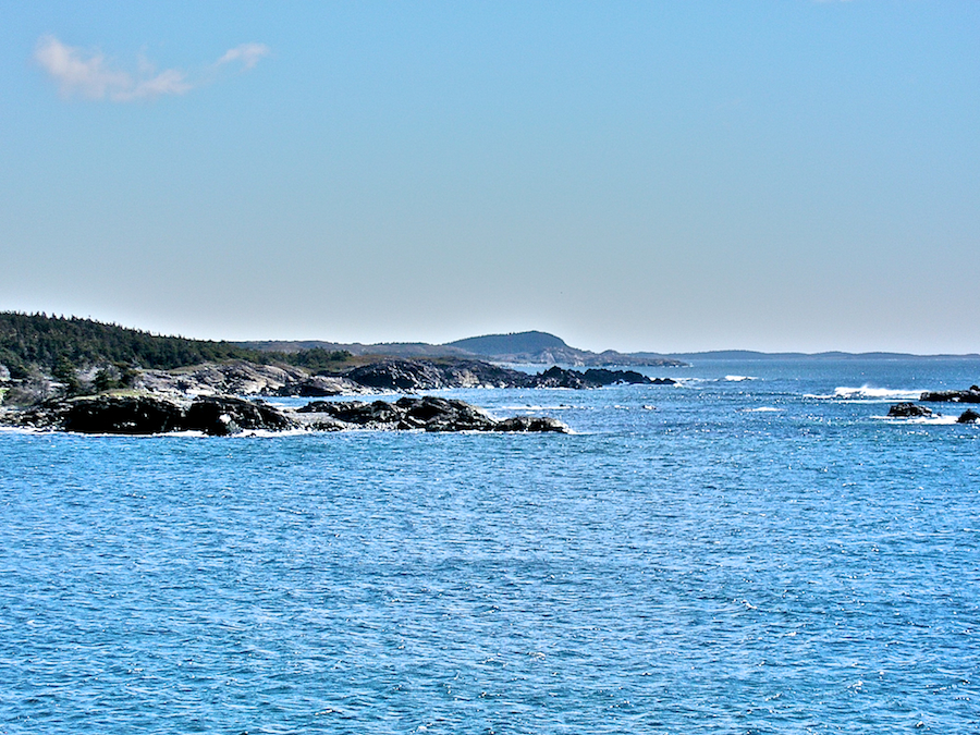 The Atlantic coast north of Big Lorraine