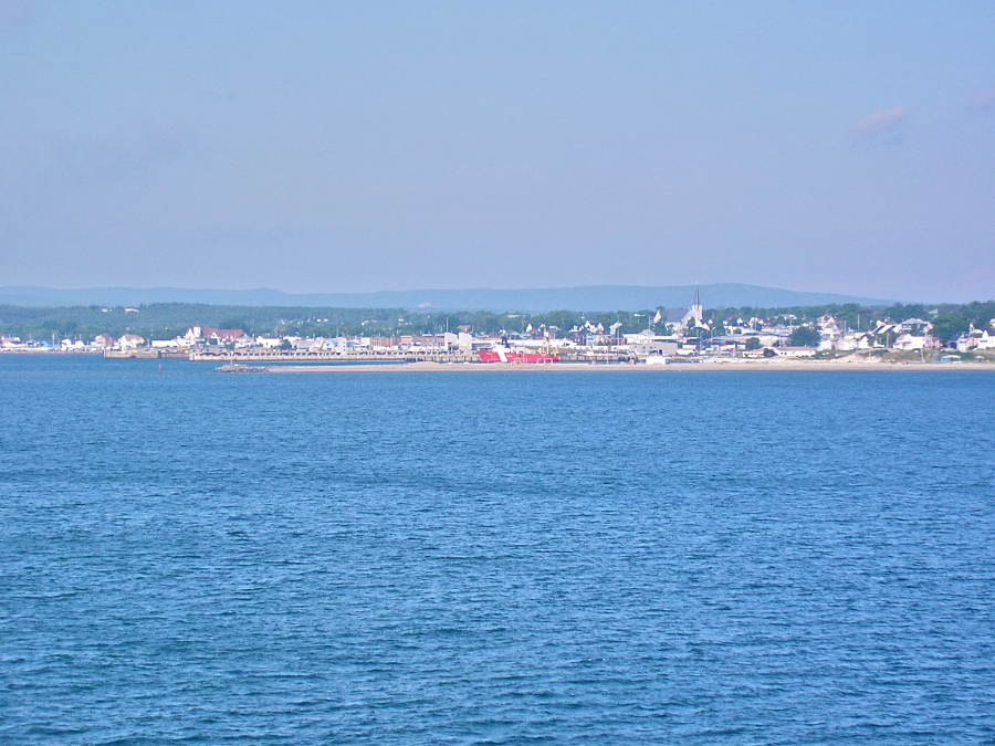 Sydney Harbour and North Sydney from the Port-aux-Basques Ferry