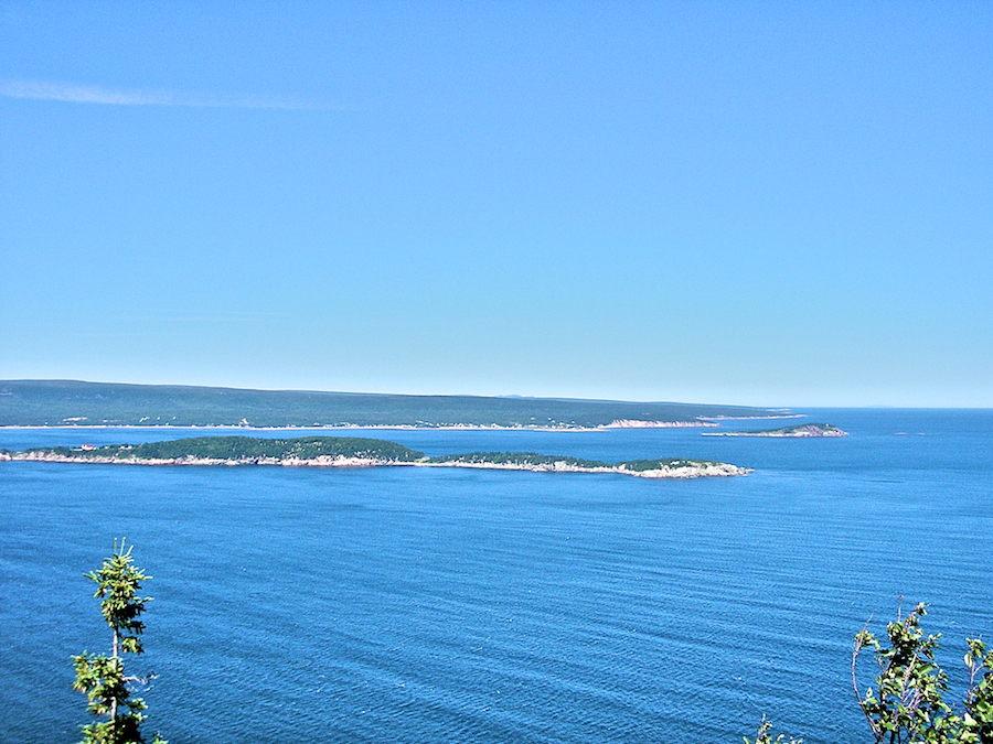 Panorama from the Stanley Point Look-Off on the Cape Smokey Trail